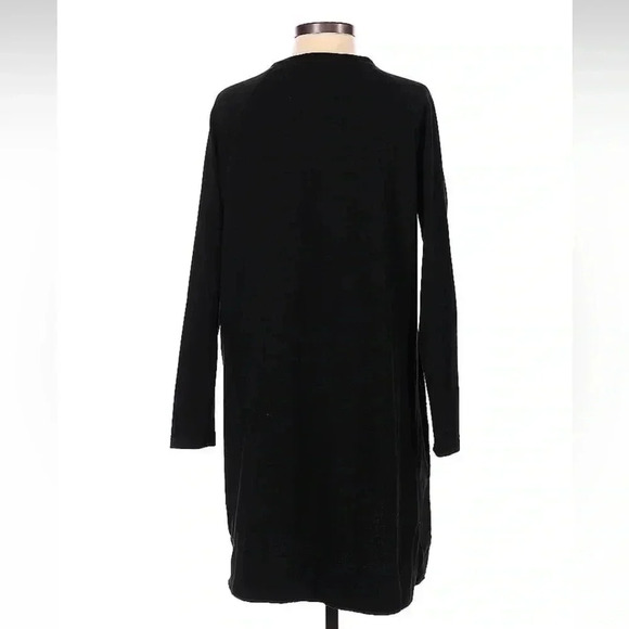 Gershon Bram Vintage Black Stripe Oversized Long Sleeve Sweater Size XS - Picture 2 of 2